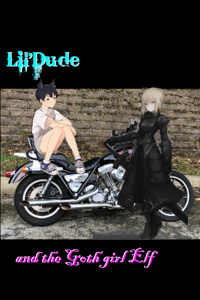 Lil’dude and the Goth girl Elf